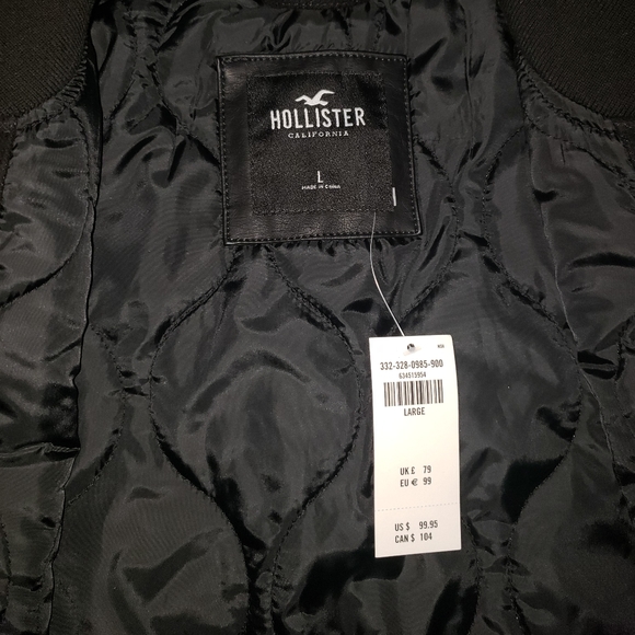 Men's Hollister Varsity Jacket - Picture 4 of 5